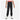 Girls' One Dri-Fit Woven Training Pants Black and White