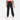 Girls' One Dri-Fit Woven Training Pants Black and White