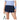 Women's On Court Lined Short Navy Blue and Delphinium