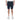 Men's Solid Athletic 9 Inch Short Peacoat