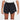 Girls' One Dri-Fit 2in1 3 inch  Shorts Black and White
