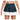 Women`s Court Dri-FIT Advantage Pleated Stripe  Skort Armory Navy and White