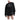 Women's Court Heritage Phoenix Fleece Oversized Long Sleeve Crew Black