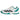 Juniors' Courtflash Court Shoes Footwear White and Pure Teal