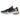 Women's Stella McCartney Barricade Court Shoes Core Black and Silver Metallic