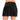 Womens 14.5 Inch Pleated  Skirt Black