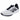 Men's 696v6 D Width Court Shoes White and Black