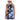 Women`s Fuji Floral Jacquard Tennis Tank Black Iris
