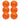 Power 6 Pack Indoor Pickleball Balls Orange