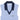 Women's On Court Sleeveless Polo Delphinium and Navy Blue