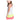 Girls' Sunset Spin Tie Back Tennis Tank Flamingo
