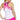 Women's Belissa Racerback  Tank Tropical Palms