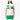 Men's Novak Djokovic Performance  Crew White and Fluorine Green