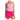 Women`s Piped Square Neck  Tank Azalea