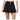 Women`s Endure Piped Pleated  Skort Black