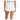 Women`s 14.5 inch Pleated  Skort White