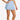 Women`s 14.5 inch Pleated  Skort Bay Blue