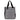 Women's  Tote Stripes Black and Coconut