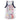 Women's Alley Printed Racer Back Tank Striation and White