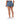 Women's Double Tier Court  Skort Elemental Blue