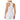Women's Halter Court  Tank White