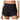 Women`s Double Layer  Short Black