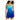Women's Headliner Tennis Dress Turquoise Ombre