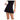 Women`s Classic Pleated Mini  Skort Black